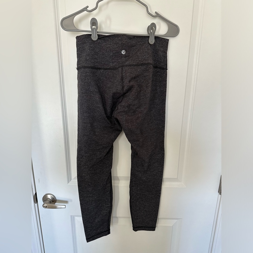 Lululemon grey knit align leggings